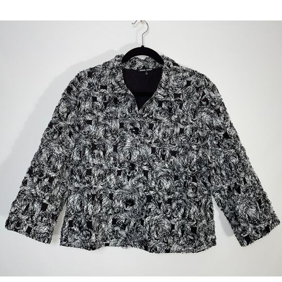 Samuel Dong Textile Art Jacket -‎ Women's Size M - Just Fabulous - Picture 1 of 9